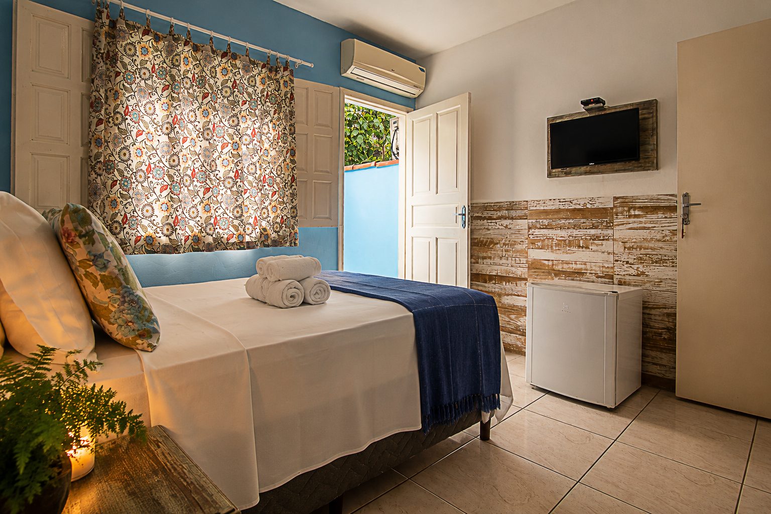 Quarto Duplo com Terraço