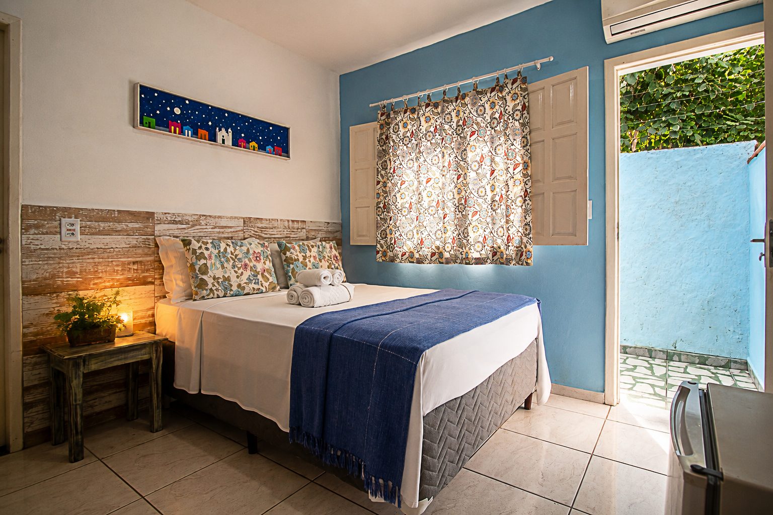 Quarto Duplo com Terraço
